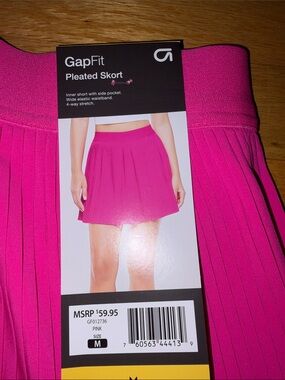 GAP Hot Pink Pleated Skort medium